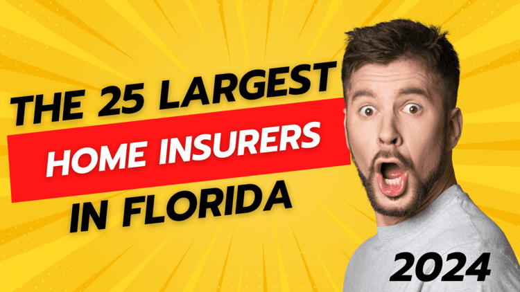 List of 2024's largest Florida homeowners insurance companies ranked by policy count