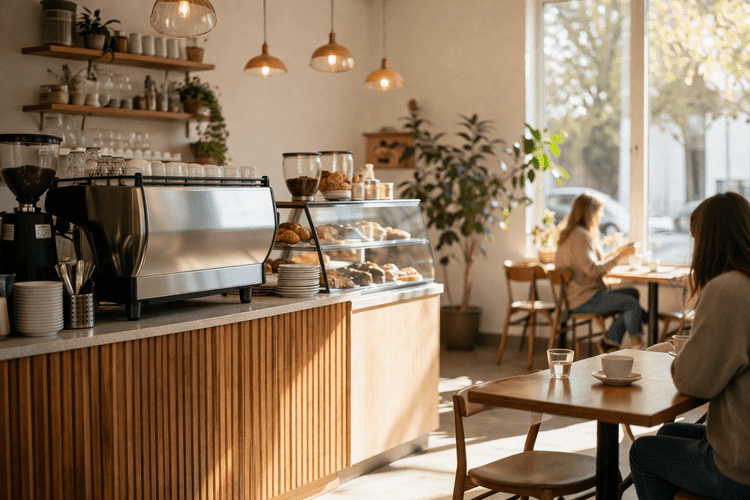 Bakery and cafe interior in Florida representing restaurants that need EPLI coverage